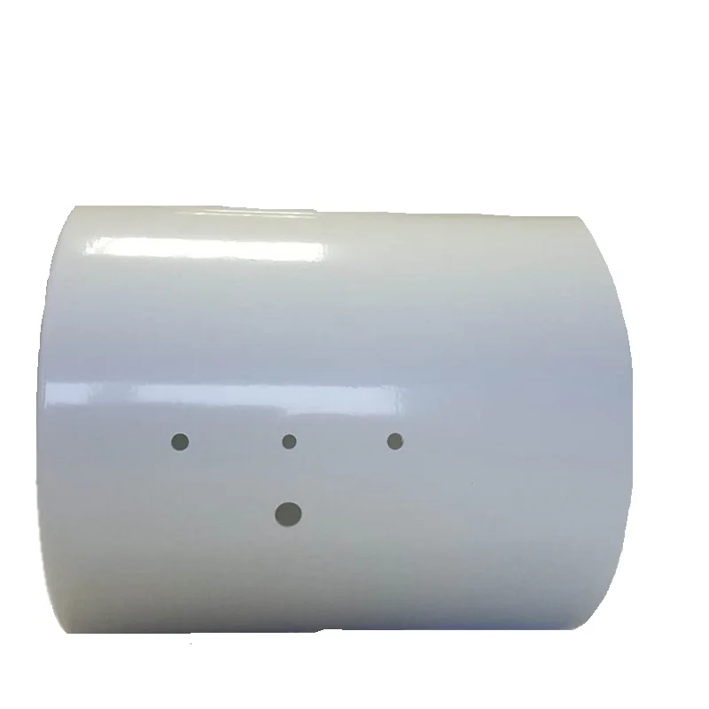 Custom powder coated spinning aluminum lighting  shade /Drum metal lighting diffuser cover