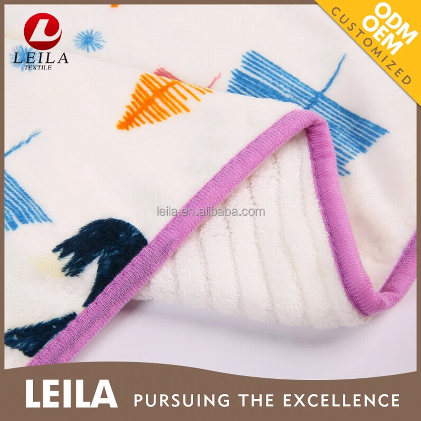 Супер мягкая ткань для Детское одеяло пользовательский дизайн, хорошее качество норки детское одеяло