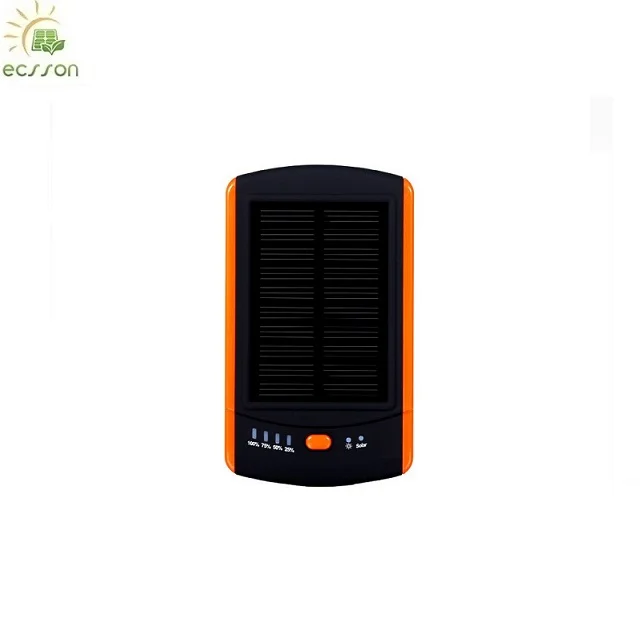 MSDS portable solar charger 6000mah, dual usb 5V 2100mah, mobile phone cable, for worlds smallest mobile phone