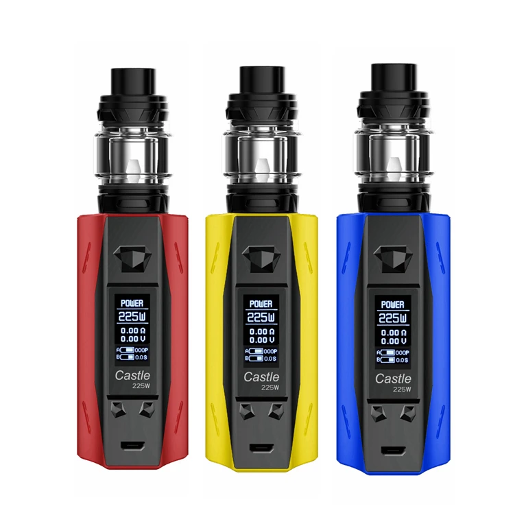 
225W High Wattage 3ml Kit with Electronic Cigarette new products smoke box mod e cigarette 