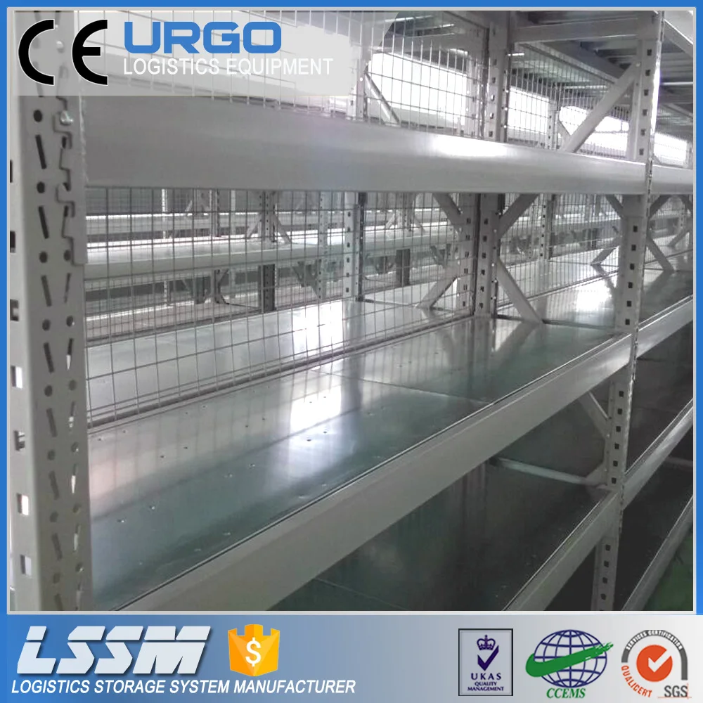Warehouse storage longspan shelving and assembly is simple racking