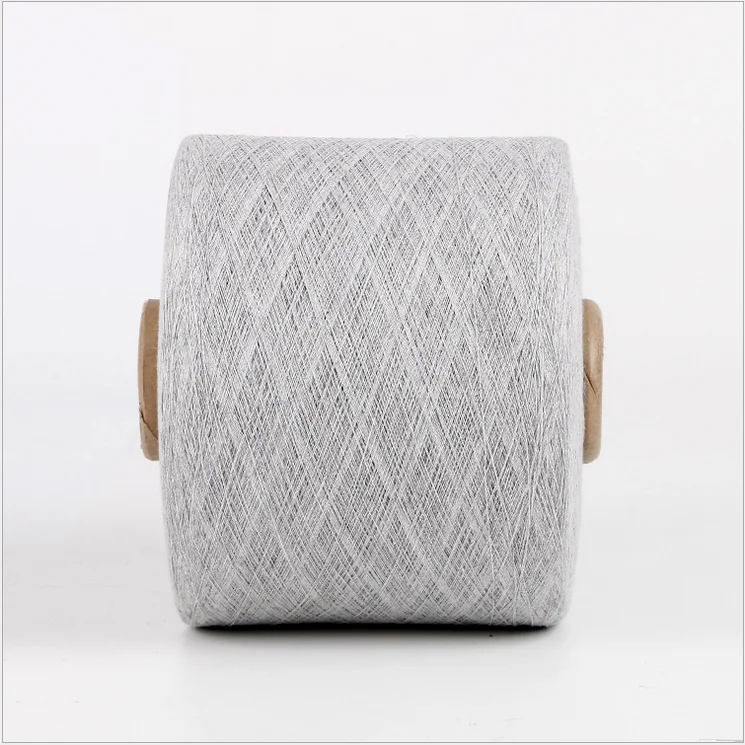 Item WX-00286 20/1 grey colour cotton sock current yarn prices