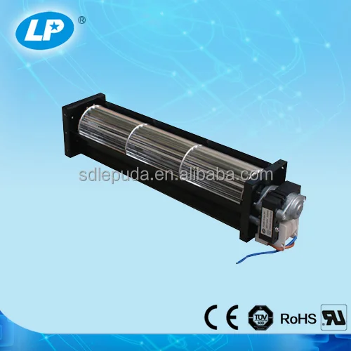 Tangential Fan/Cross Flow Fan for Microwave Oven and Fireplace