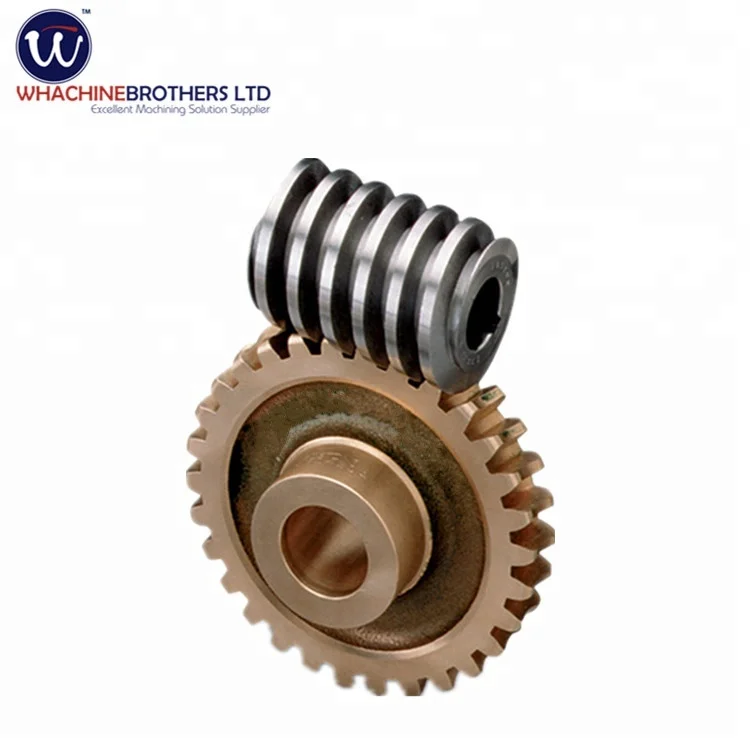Customized Brass Worm Gear Set Ask To WhachineBrothers