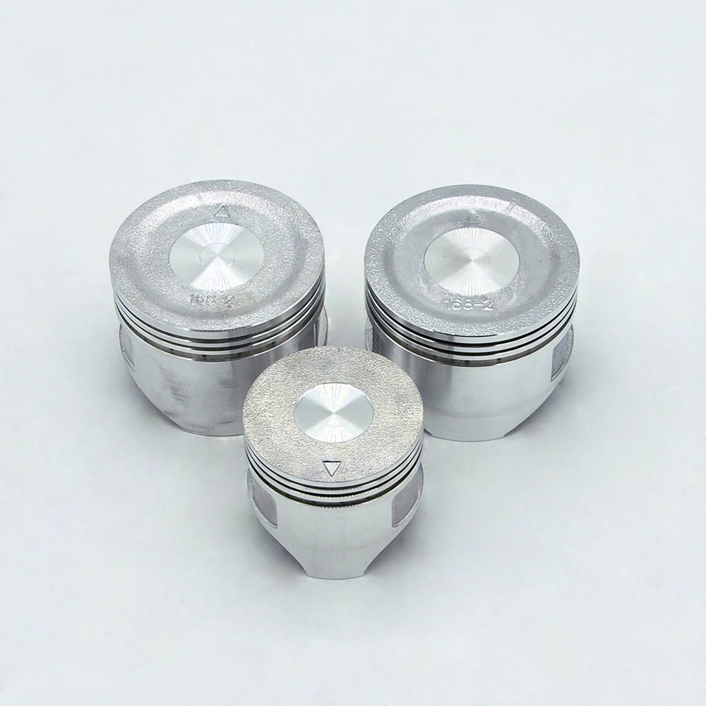 
168F GX160 2KW Custom made different types aluminium iron small generator engine forged pistons rings piston 