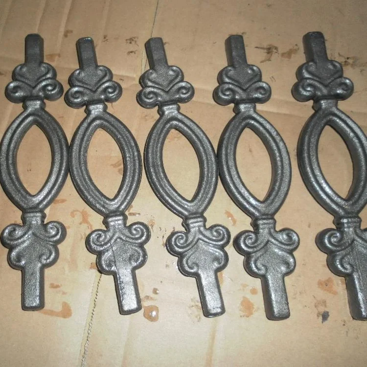 Forged Steel Bars Wrought Iron Bars Balusters or Pickets for Fence Stairs Decorative Wholesale