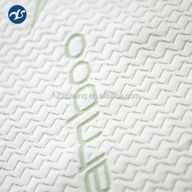 Pattern bamboo fiber knitted fabric for pillow and mattress