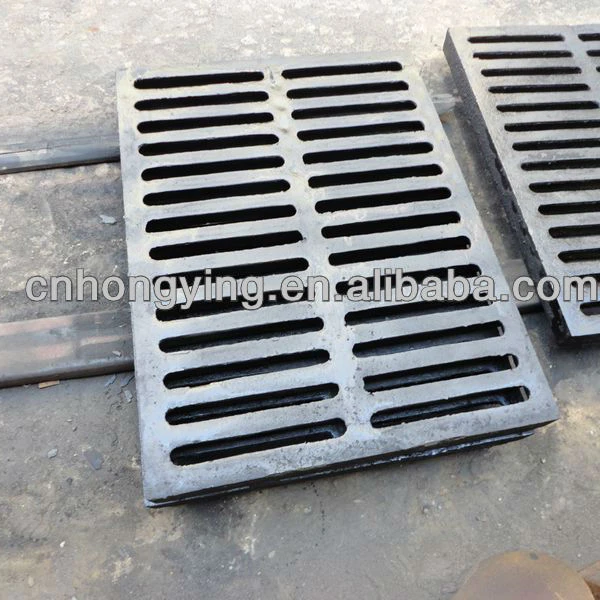 Rectangular 600 cast iron manhole cover
