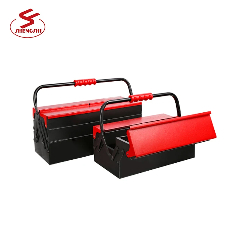 2019 professional OEM/ODM custom LOGO metal tool box for portable toolbox