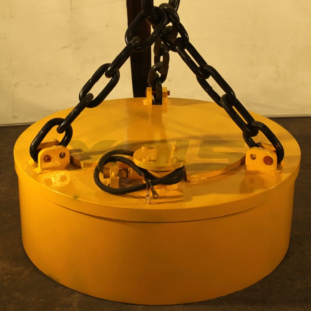 Overband Suspended Round Shape Electro Magnet