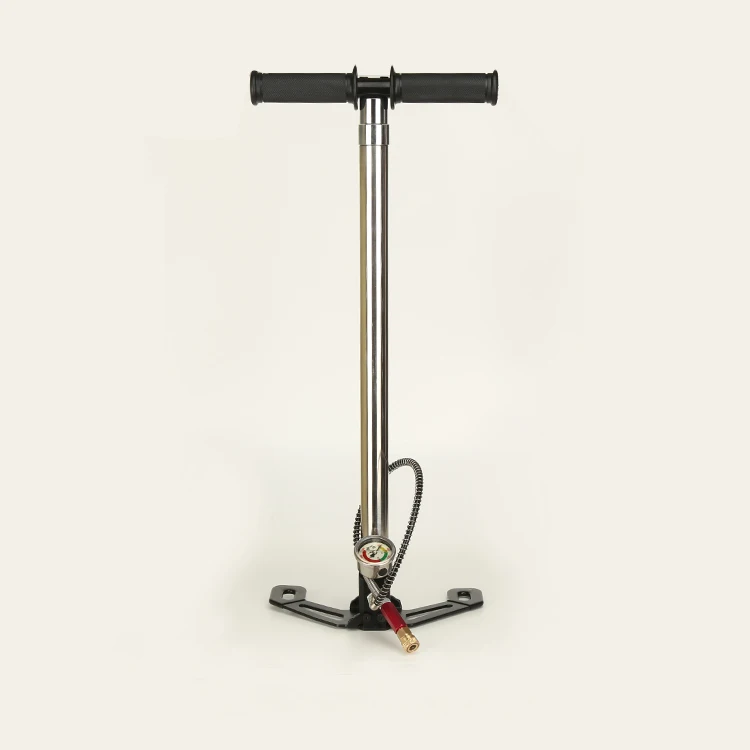 Underwater diving cylinder 3 stage air pcp hand pump with air dry