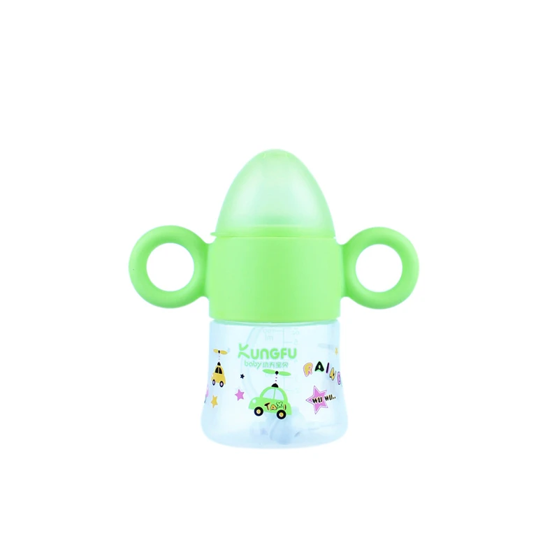 Низкая цена детских бутылочек с силиконовой соской OEM