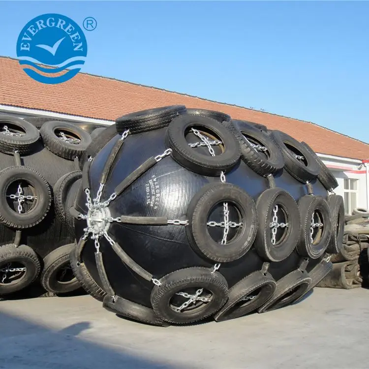 
yokohama fender inflatable floating pneumatic rubber fender for barge and oil tankers 