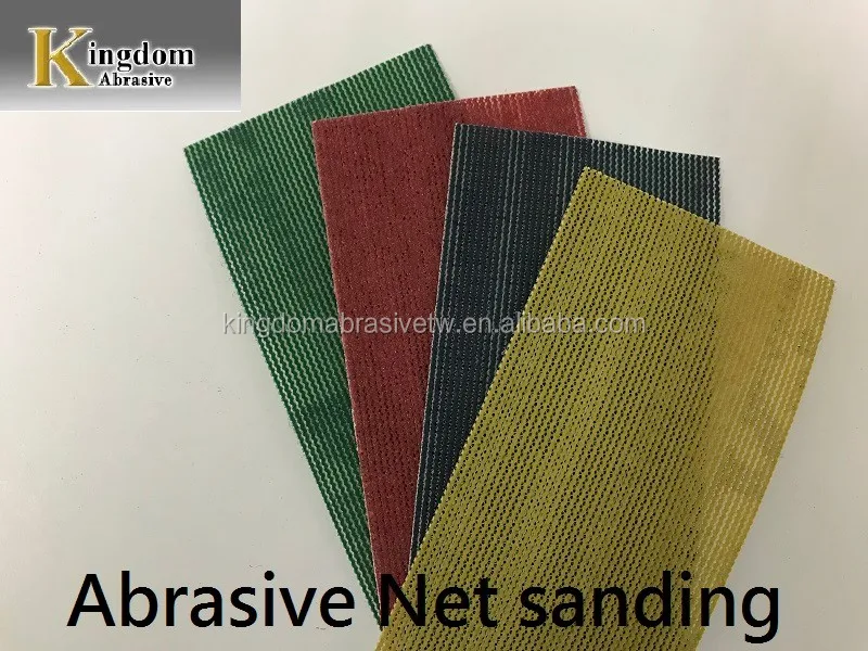 
Abrasive mesh sanding paper disc for wood and auto polishing with fluff backing 