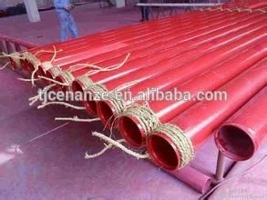 ASTM A106 Gr.B SCH 40 UL FM Red Painted Groveed Ends Fire Protection Seamless Steel Pipe