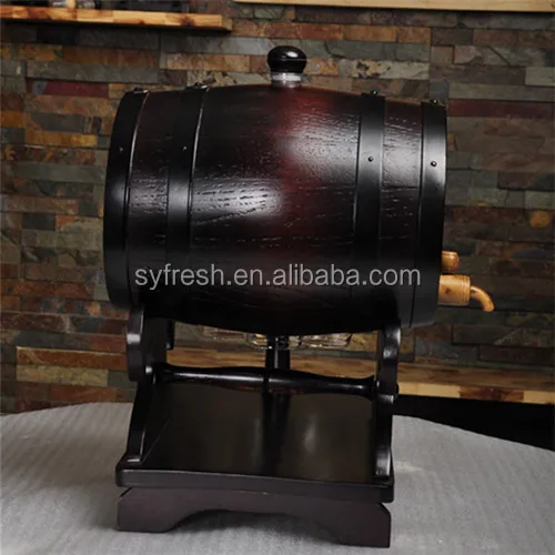 Factory Direct Sale 0.75Liter 1.5 Liter 3 Liter 5 Liter Wooden Keg Oak Wine Barrels