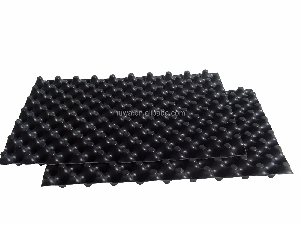 new lightweight building construction materials green roof plastic drainage board strip sheet