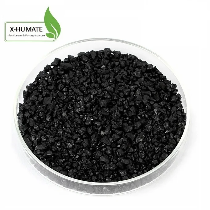 Leonardite/Lignite Soruce High Humic Acid with Fulvic Acid 100% water soulbe Super Potassium Humate