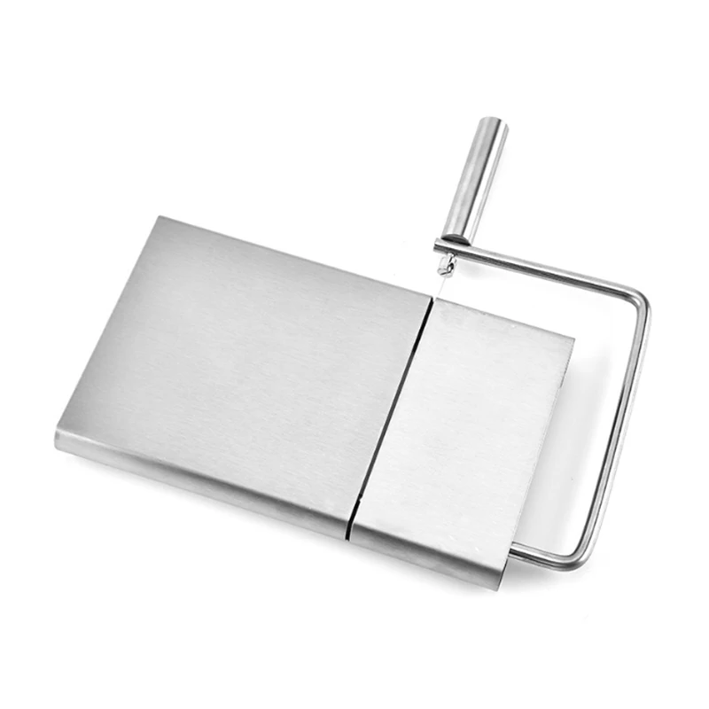 OEM logo Stainless steel cheese slicer wire cheese cutter