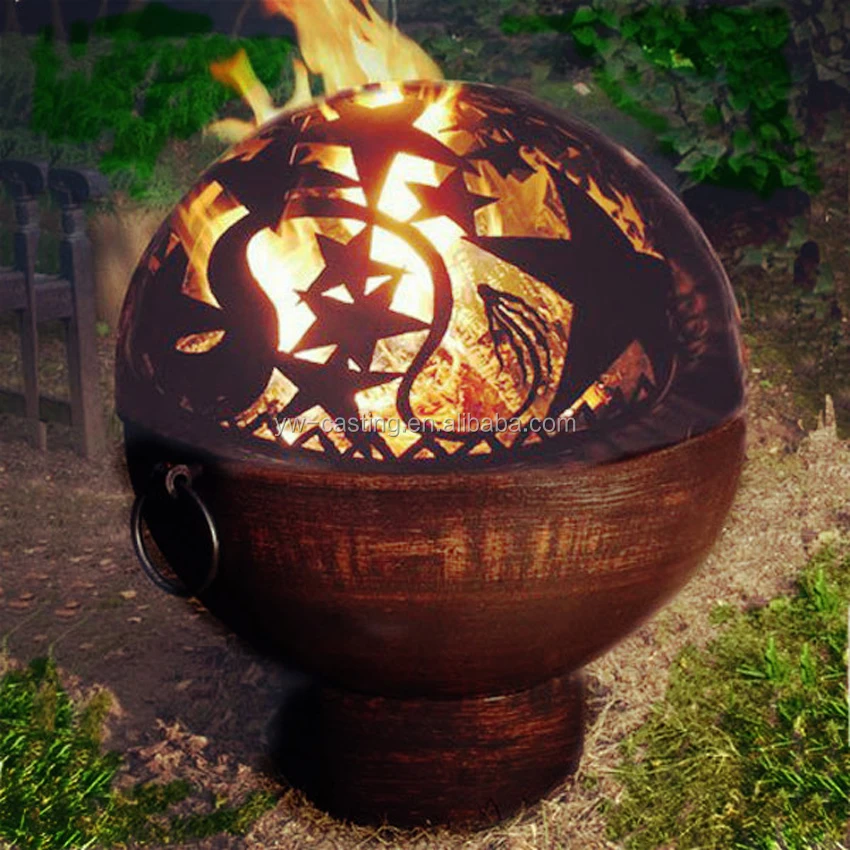 Cheap Wholesale Round Metal Cast Iron Fire Bowl