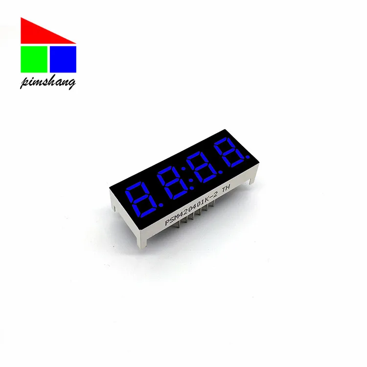 
4 digit 7 segment 0.4 inch digital tube display is widely used in home appliances 