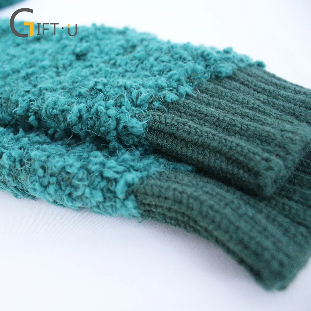 
Giftu 86107# Women Deep V-Neck Sweaters pullover With Hood 