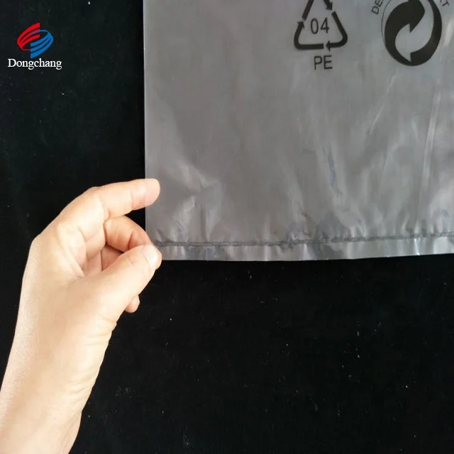 All-purpose heat seal suffocation warning clear poly bag