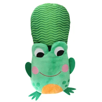 Customized 3d Frog Learning Educational Puppet Cloth Book Soft Book Fabric Book Learning Educational