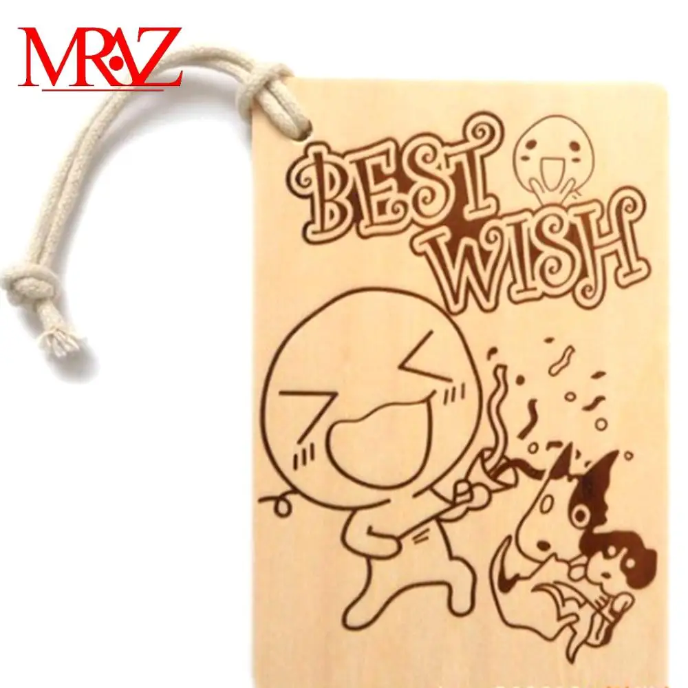 Wholesale bamboo or wood carving business cards printed on wood