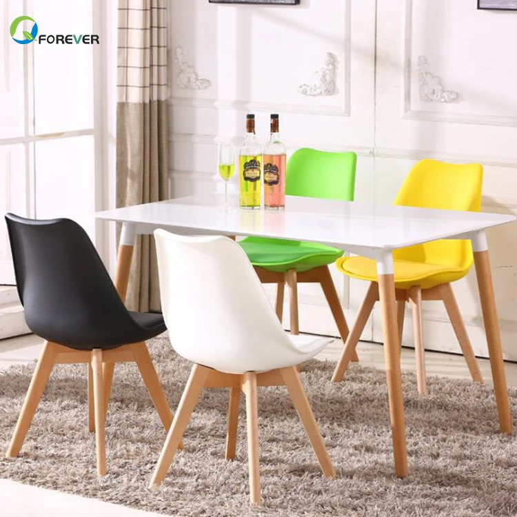 Creative Restaurant Banquet Chair Solid Wood Chair Colorful Chair