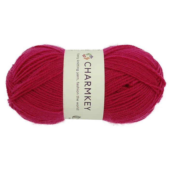 Top quality 100% polyester cheap  knitting yarn hand for crochet on Stock