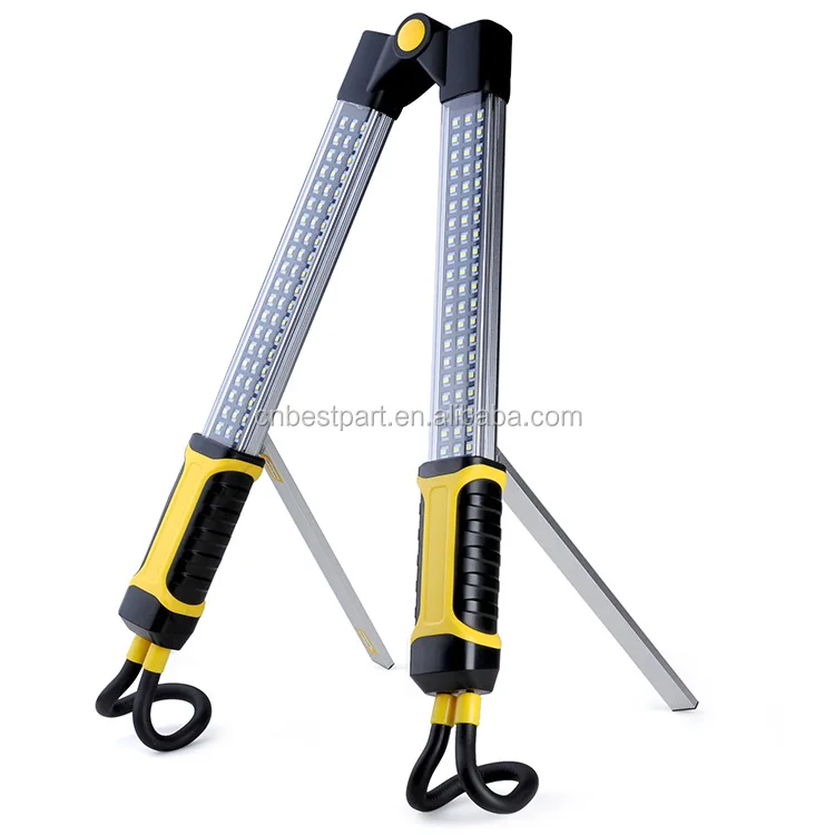 120SMD 1000LM Rechargeable led car repair light Under bonnet underhood led work light