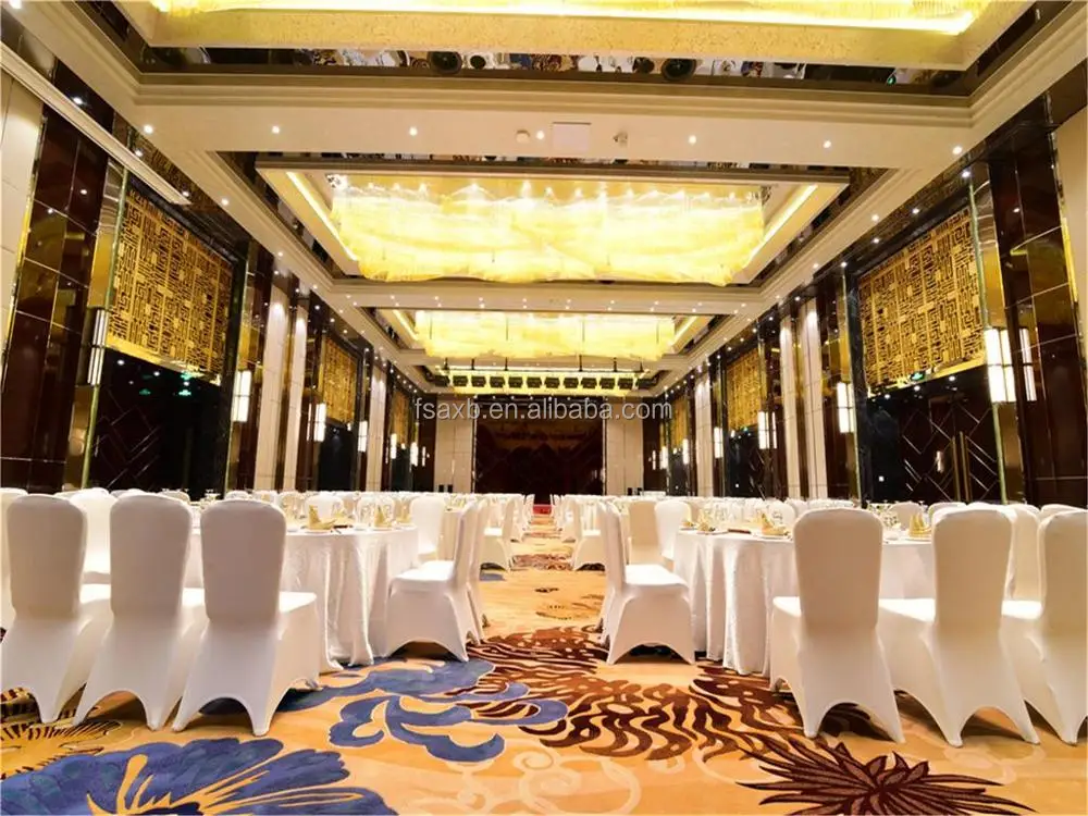 Five Star Hotel Customized 100% Wool Wilton Carpet for Banquet Hall Wall to Wall Carpets