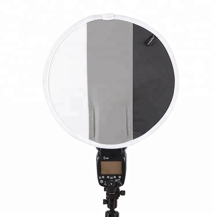 
Photography studio cloth flash flat trichromatic DSLR camera round softbox for shooting 