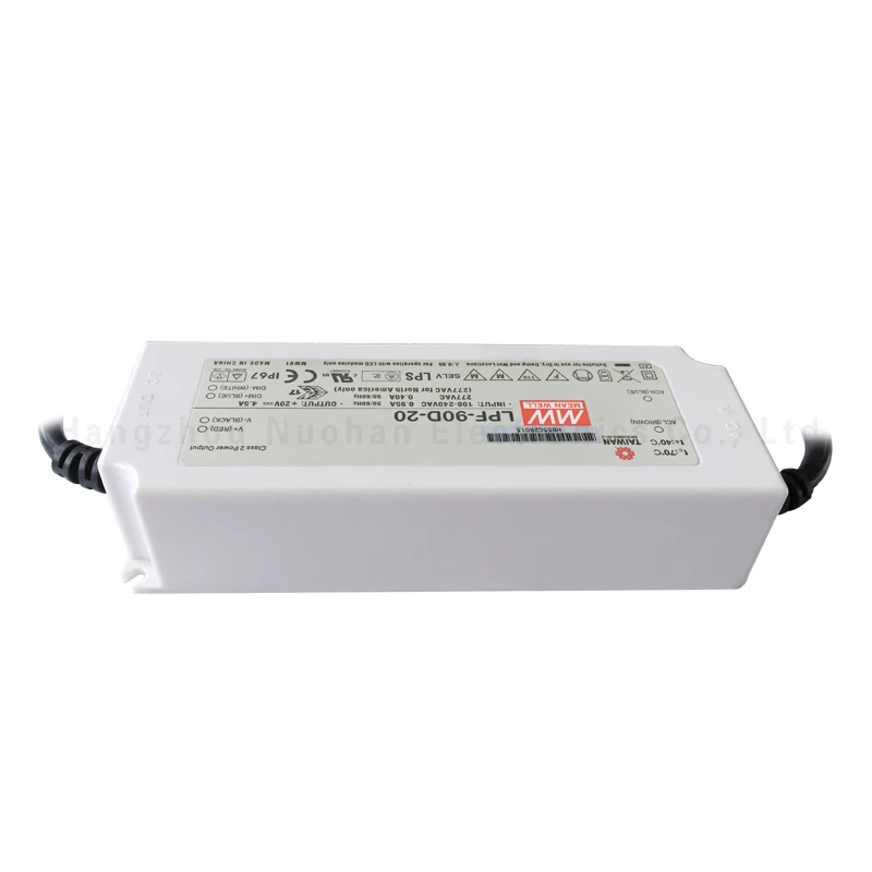 Mean well LPF-90D-30 90w 30v 3a dimmable led driver