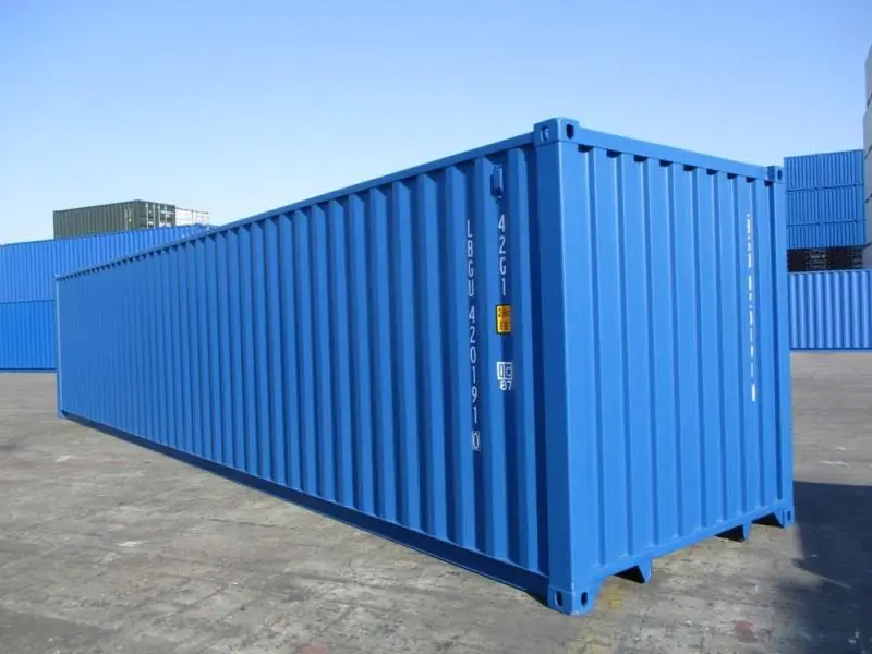 40 feet brand new ISO standard dry container, new container