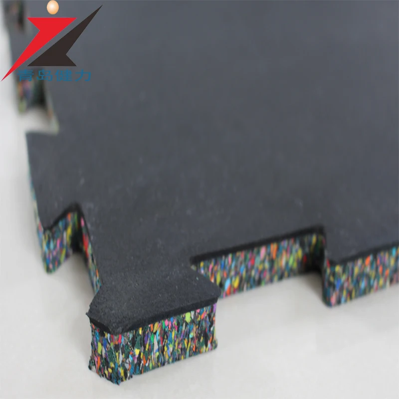 Interlocking Soft High Density Rubber Foam Mats Playground Floor Tile
