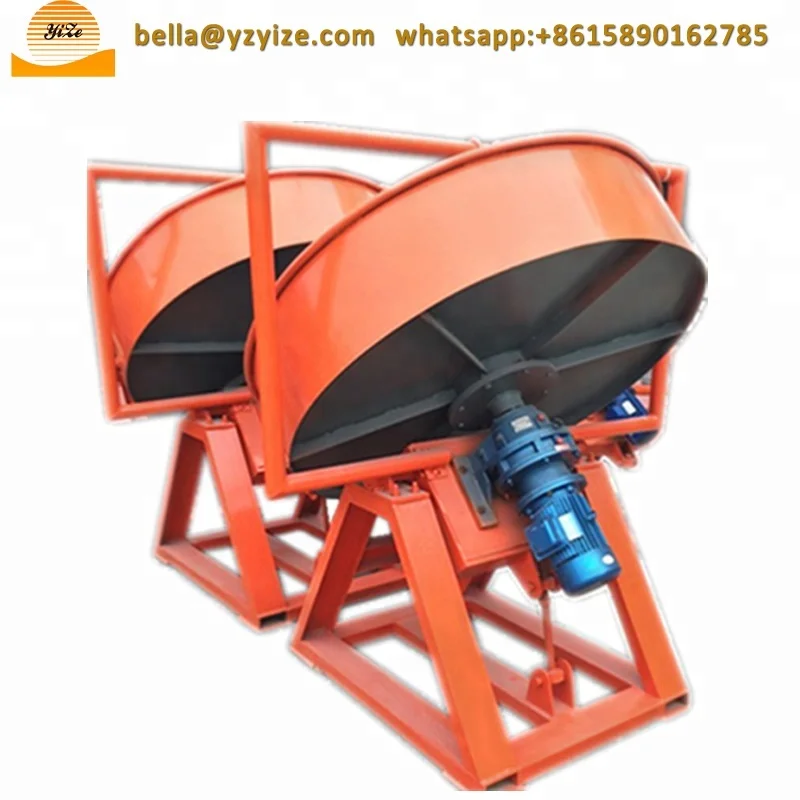 Industrial Laboratory Disc Fertilizer Granulator Machine Price