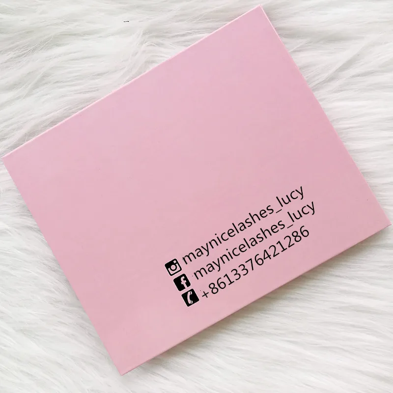 Упаковка для ресниц под заказ 8 пар 3d коробка для норковых ресниц 4/6 пар футляр для ресниц