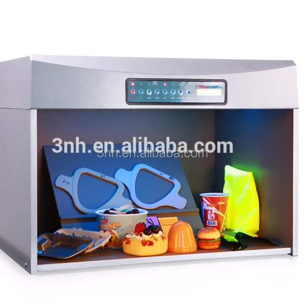 Световой короб для просмотра цветов d65 tl84 uv f cwf и u30