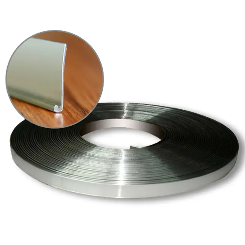 Aluminum channel letter trim cap plastic strip plastic channel letter trim cap