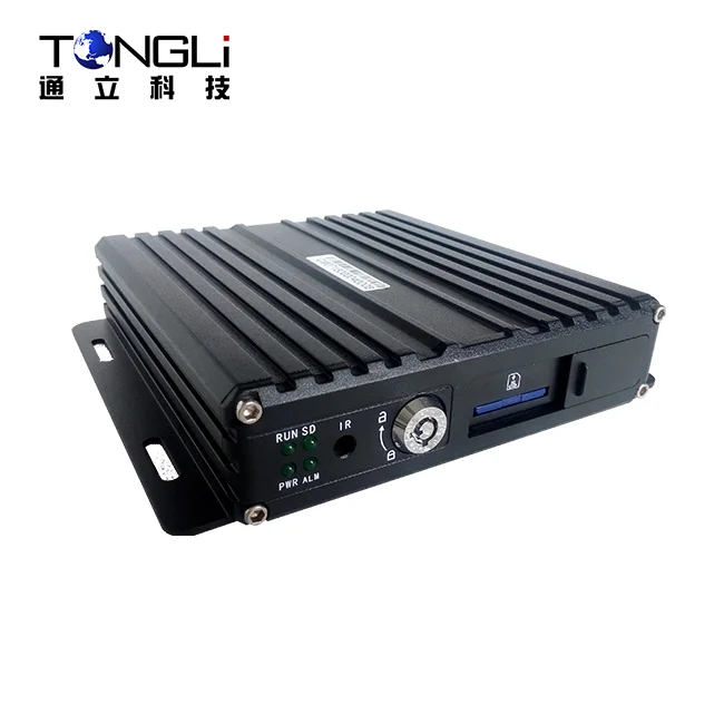 
4 CH 3G 4G GPS WiFi supported H.264 720P SD card Mobile DVR for Car CCTV 