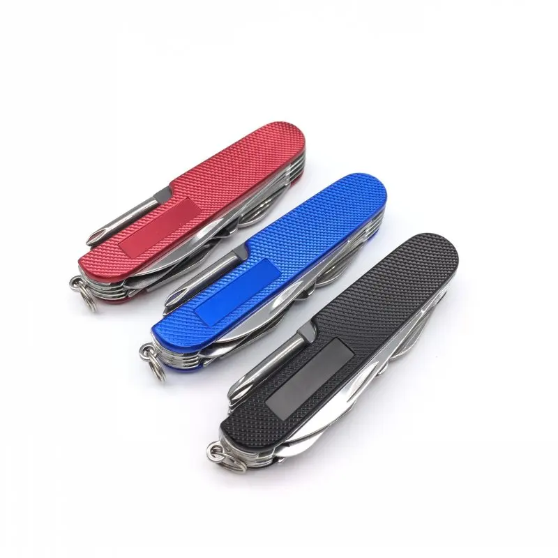 11 In 1 Swiss Knife Folding Multifunctional Tool Set Hunting Outdoor Survival Knives Portable Pocket Compact  Camping