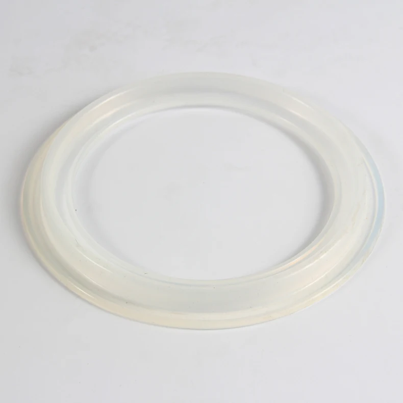 High-end clear and white silicone o ring seals lid for coffee mug