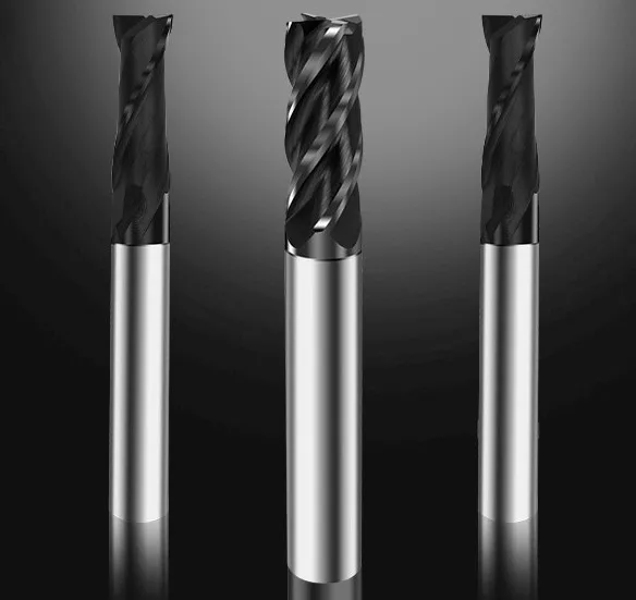 Твердосплавная 4-угольная Концевая Фреза HSS HRC 55 65 для стали D16 * 65*150 d16