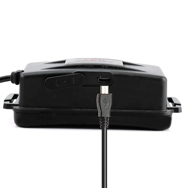 T3033-4 High Power Head Torch Rechargeable Sensor Camping Headlamp