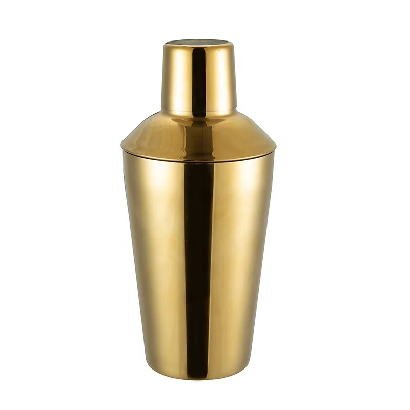 Factory Direct Bar tools 500ml Copper Stainless Steel  Shaker  bottle for party bartender kit