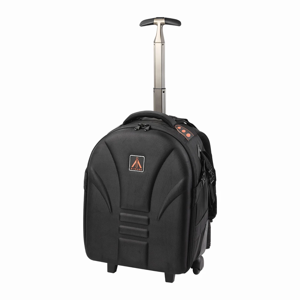 E IMAGE OSCAR B20 Water proof camera trolley bag 1680d backpack with wheels