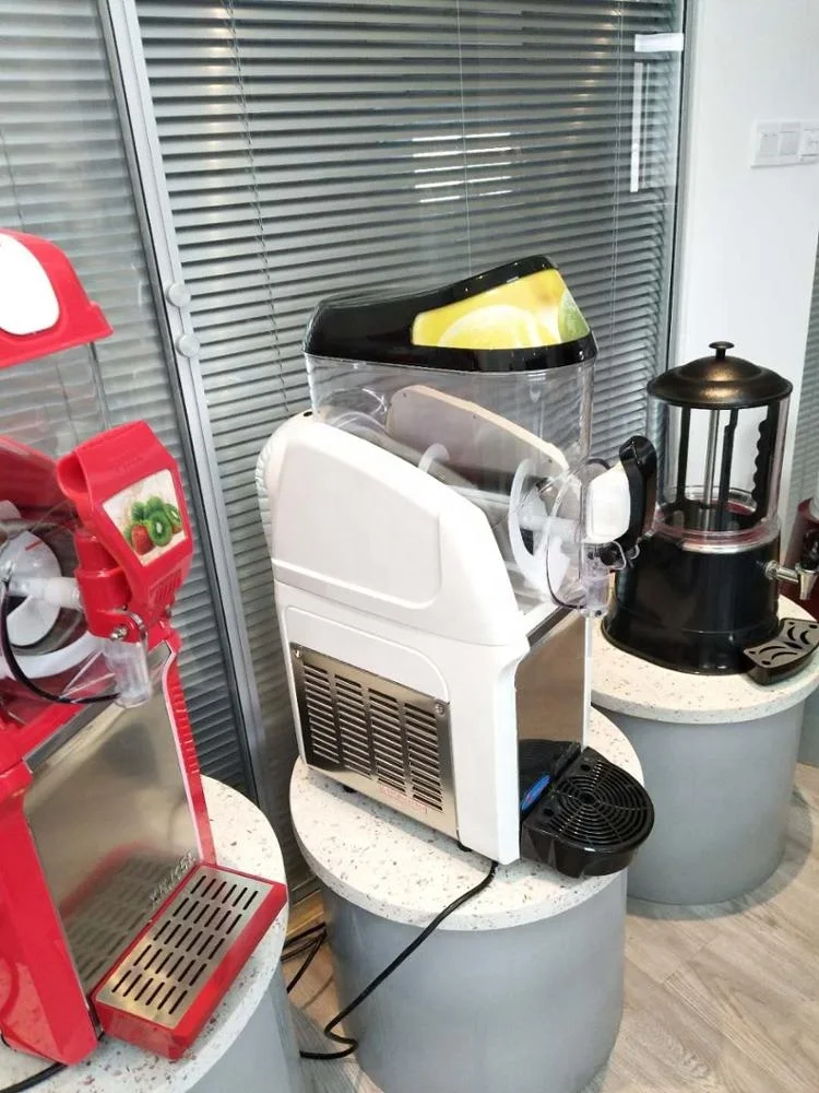 10 л, Одобрено CE, оптовая цена, коммерческие машины для приготовления смузи/машина для сланцев с импортным компрессором