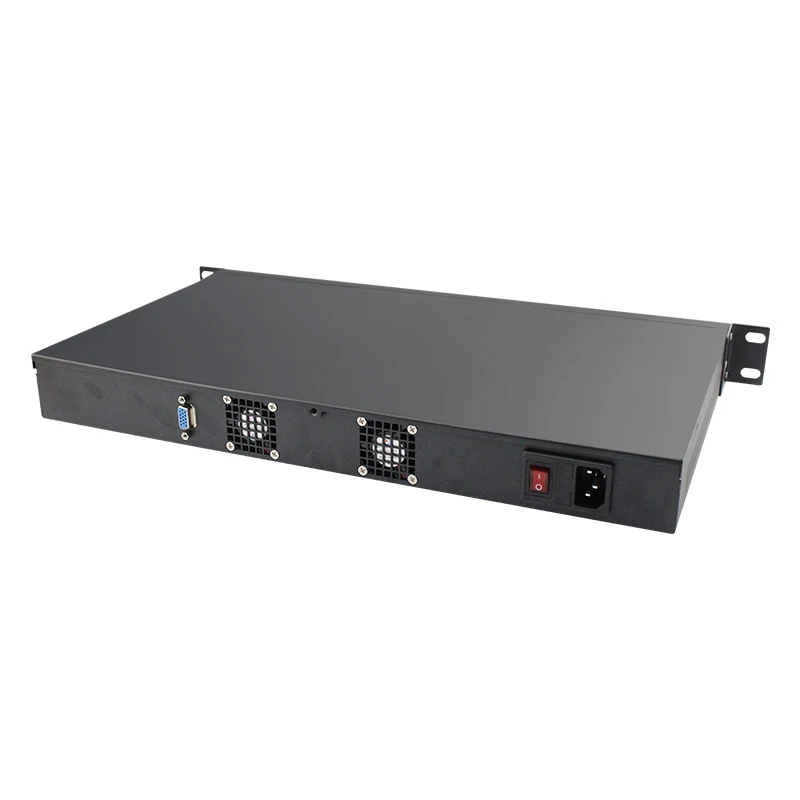 OEM Intel celeron 2980U pfsense hardware 1U firewall with 6 Intel 82583V 1000M Lan